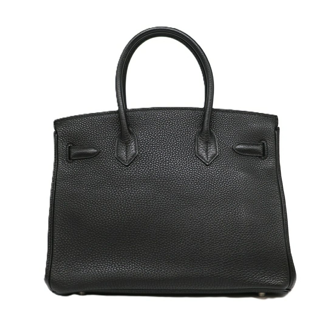 【リユース品】 エルメス HERMES バッグ ハンドバッグ バーキン30 ブラック/シルバー金具 【お取り寄せ】