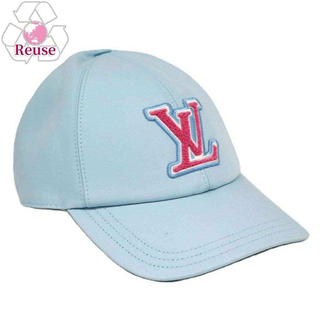 【リユース品】 ルイヴィトン LOUIS VUITTON 帽子 キャップ キャップ・LVシグネチャー M7318M ライトブルー 【お取り寄せ】
