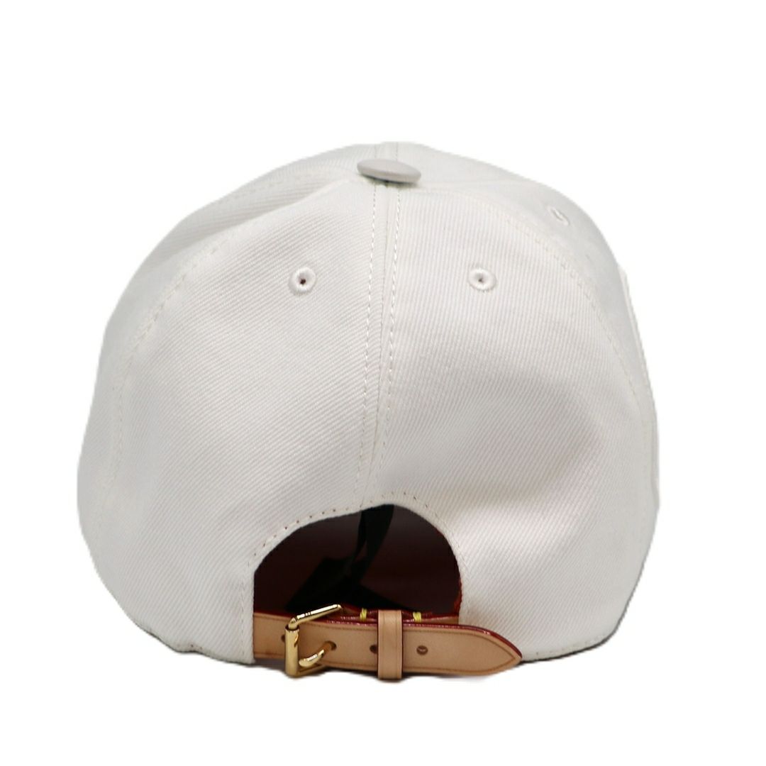 【リユース品】 ルイヴィトン LOUIS VUITTON 帽子 キャップ LVマッチ・モノグラム キャップ M77742 ホワイト/オレンジ 【お取り寄せ】