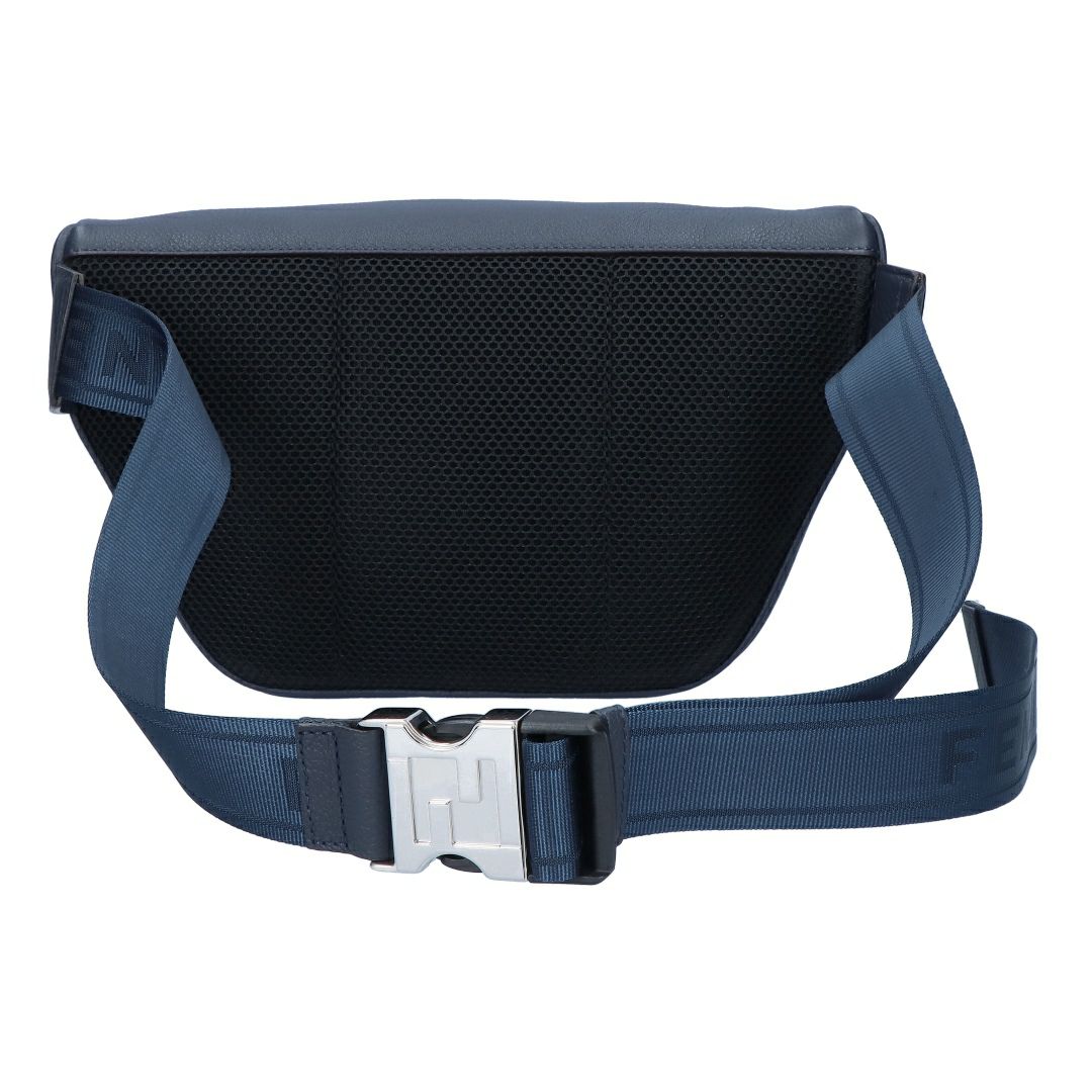 フェンディ FENDI ウエストバッグ ヒップバッグ 7VA562 AMAC F082Q DARK BLUE+PALLADIO 【お取り寄せ】