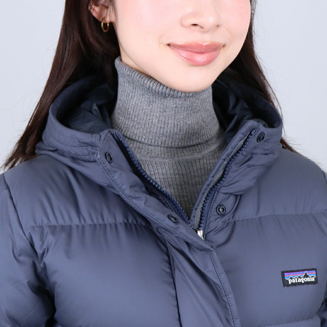 パタゴニア PATAGONIA キッズ レディース ダウンコート K'S SILENT DOWN PARKA 68605 SMOLDER BLUE