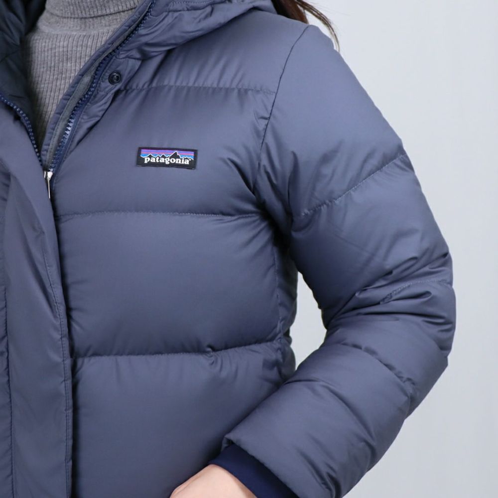 パタゴニア PATAGONIA キッズ レディース ダウンコート K'S SILENT DOWN PARKA 68605 SMOLDER BLUE
