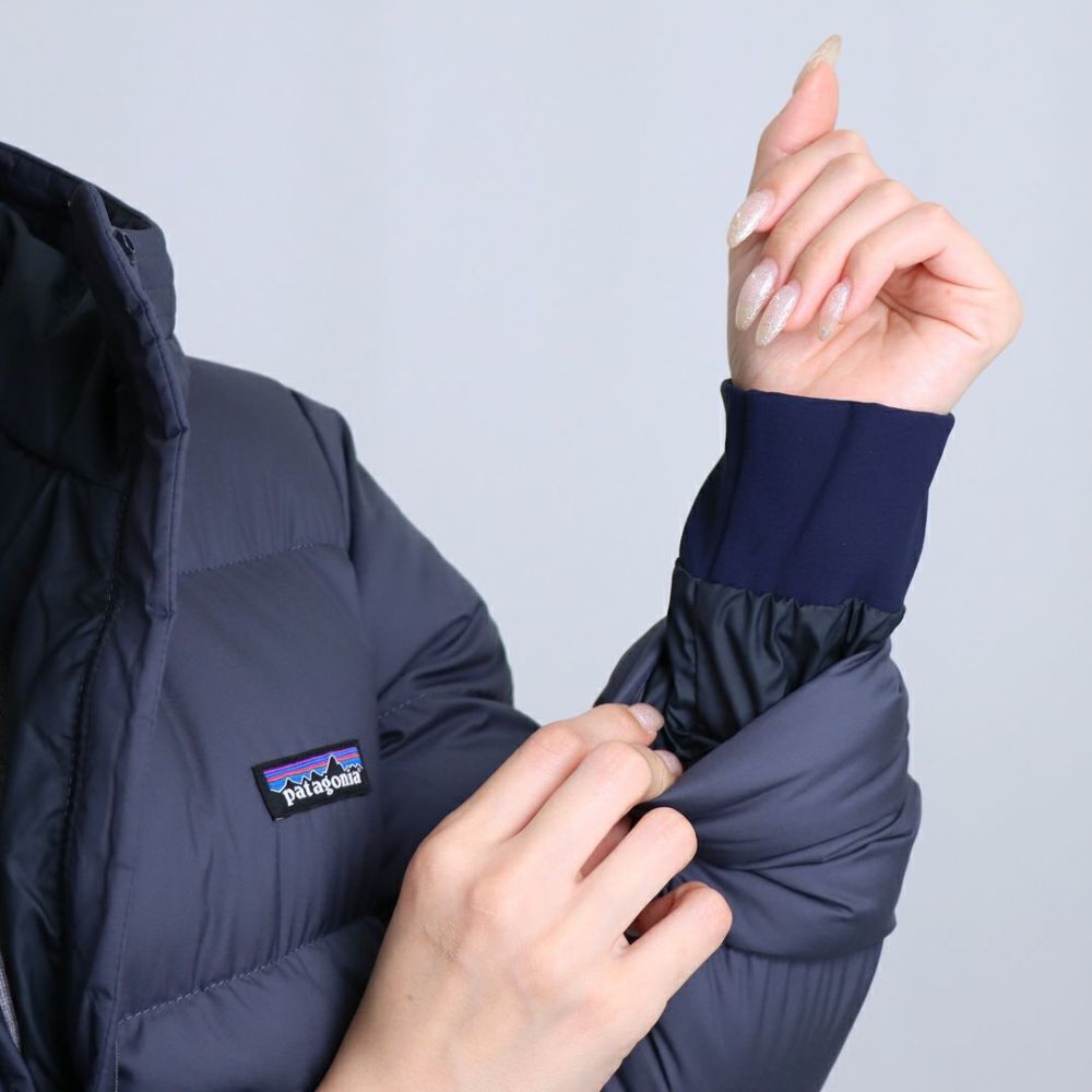パタゴニア PATAGONIA キッズ レディース ダウンコート K'S SILENT DOWN PARKA 68605 SMOLDER BLUE