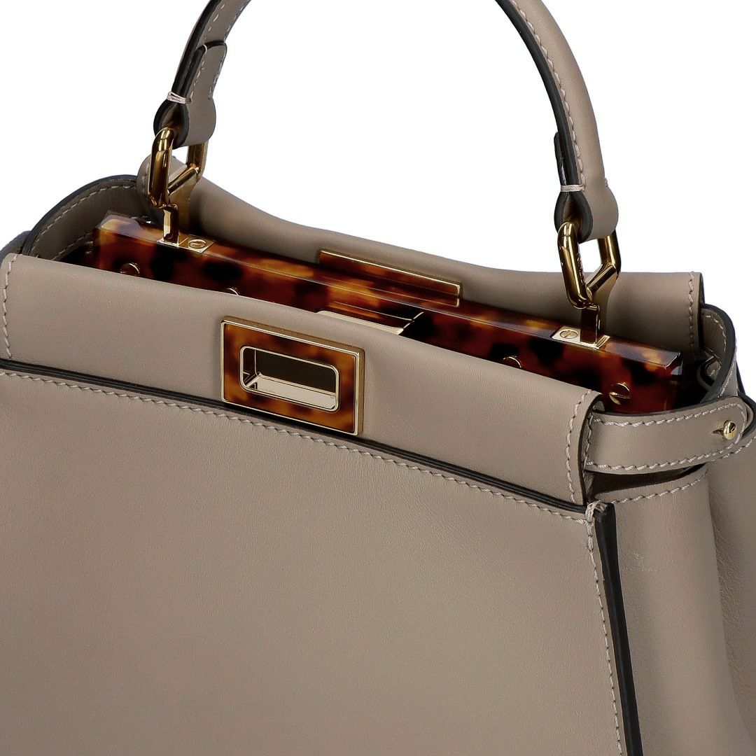 フェンディ FENDI 2WAYバッグ ピーカブー ミニ 8BN244 AF2J F0E65 TORTORA+OS