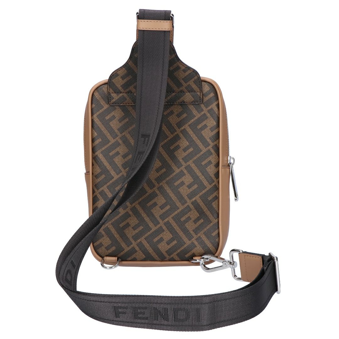 フェンディ FENDI ショルダーバッグ ボディバッグ ダイアゴナル ベルトバッグ 7VZ085 ARMD F1EGA MR+SAND+NERO