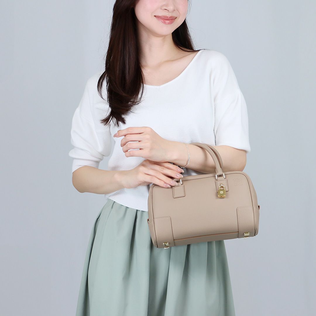 ロエベ LOEWE 2WAYバッグ アマソナ23 ソフトグレインカーフ A039N07X17 2150 ARENA SAND【お取り寄せ】