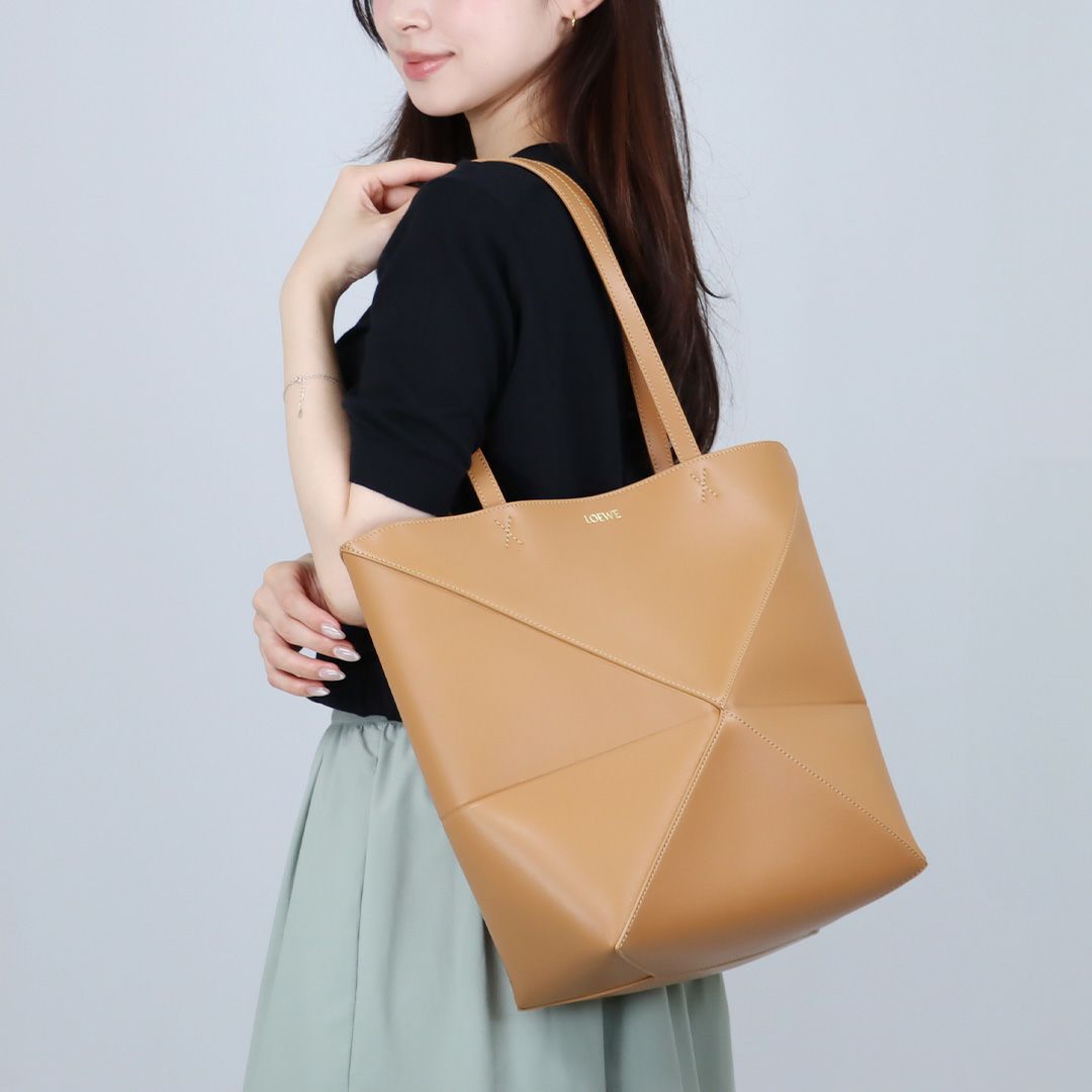 ロエベ LOEWE トートバッグ PUZZLE FOLD BAG パズルフォルドバッグ A657G50X01 2586 WARM DESERT【お取り寄せ】