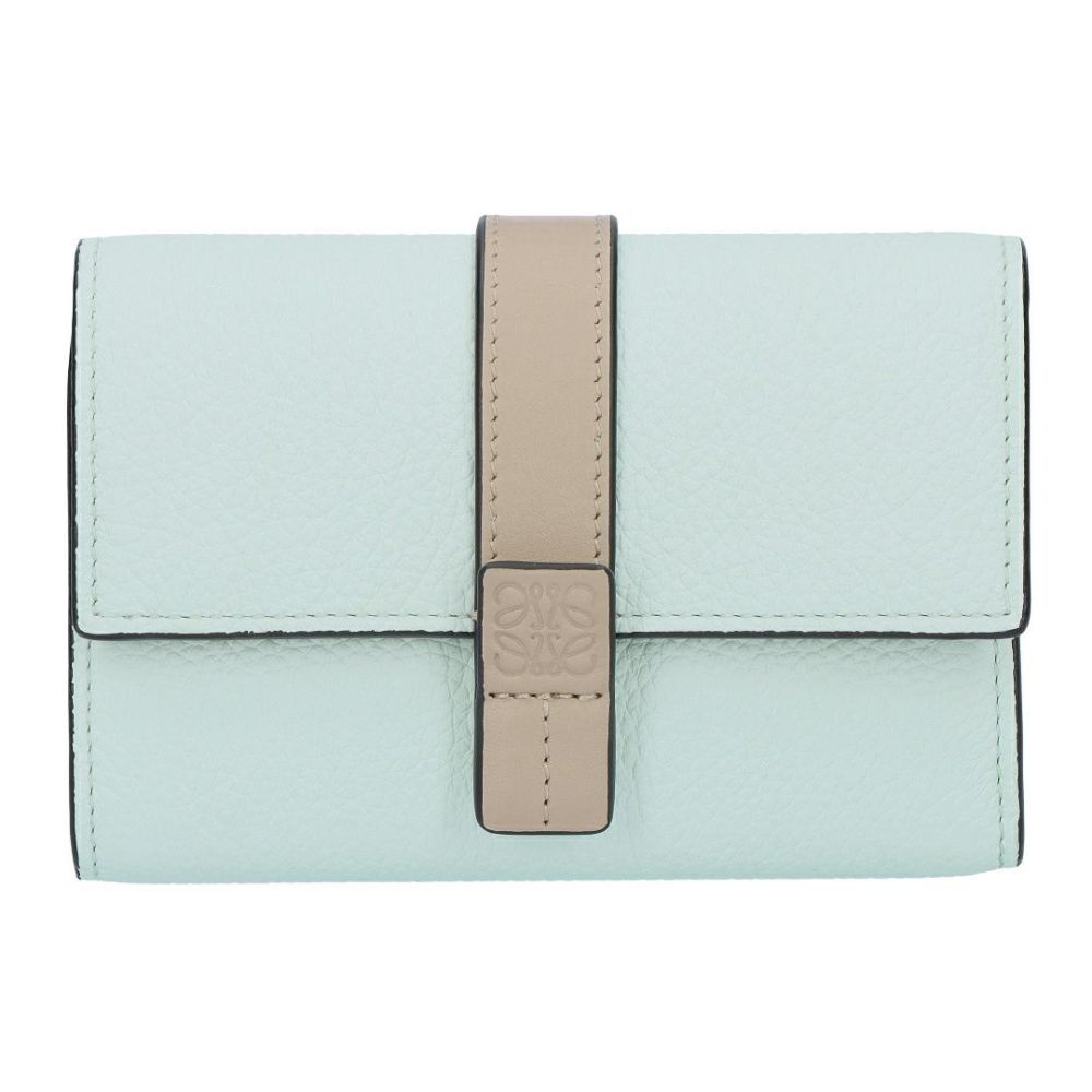 ロエベ LOEWE 折財布 3つ折り財布 C660S86X04 6874 FROZEN/CLAY スモール ヴァーティカル ウォレット 【お取り寄せ】