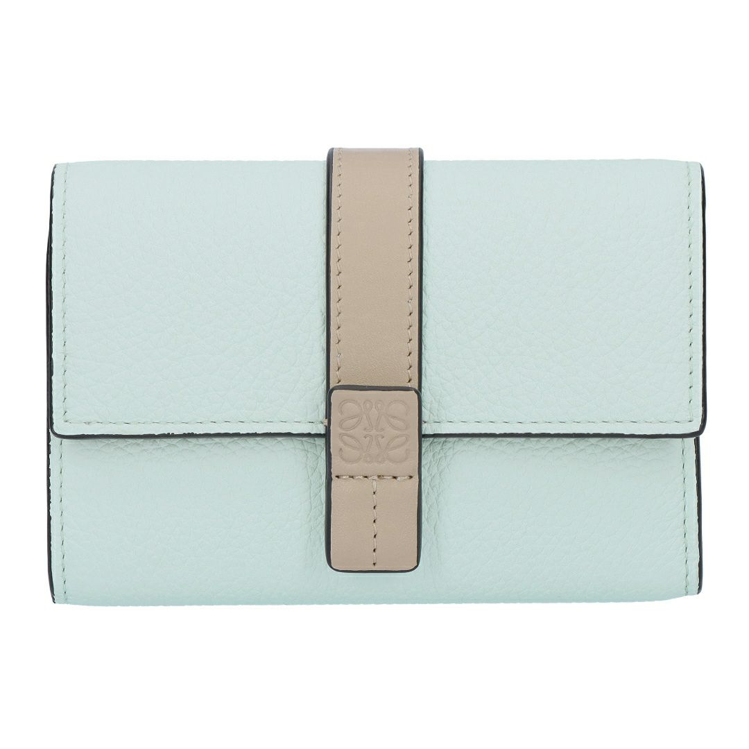 ロエベ LOEWE 折財布 3つ折り財布 C660S86X04 6874 FROZEN/CLAY スモール ヴァーティカル ウォレット 【お取り寄せ】