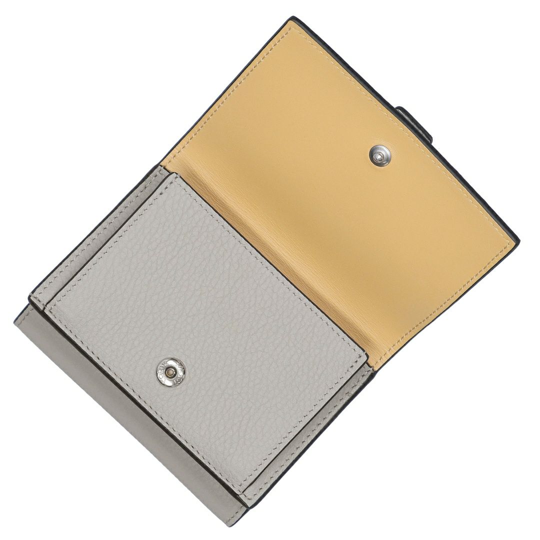 ロエベ LOEWE 折財布 3つ折り財布 C660TR2X03 5666 SHELL GREY/EUCALYPTUS トライフォールド ウォレット 【お取り寄せ】