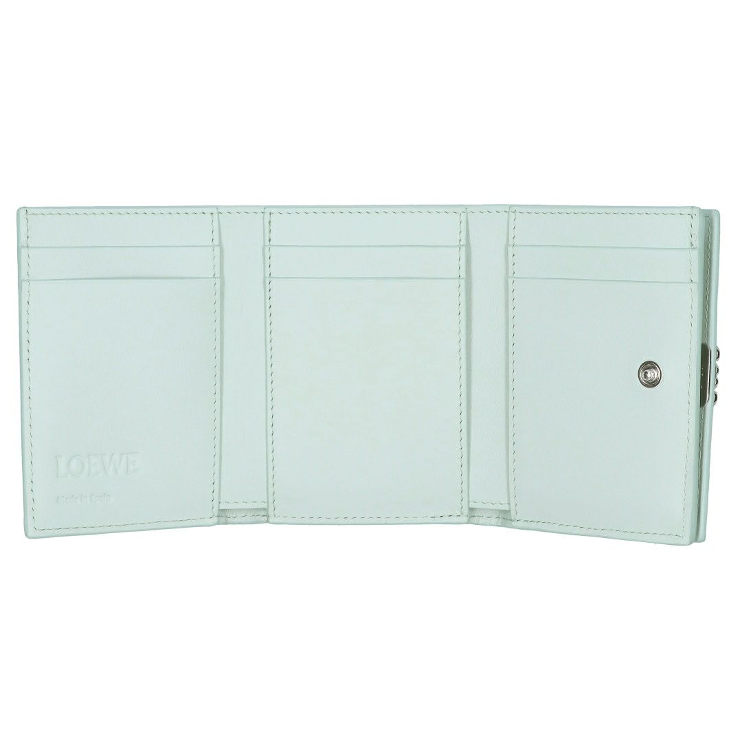 ロエベ LOEWE 折財布 3つ折り財布 C821TR2X16 3053 FROZEN アナグラム トライフォールド ウォレット 【お取り寄せ】