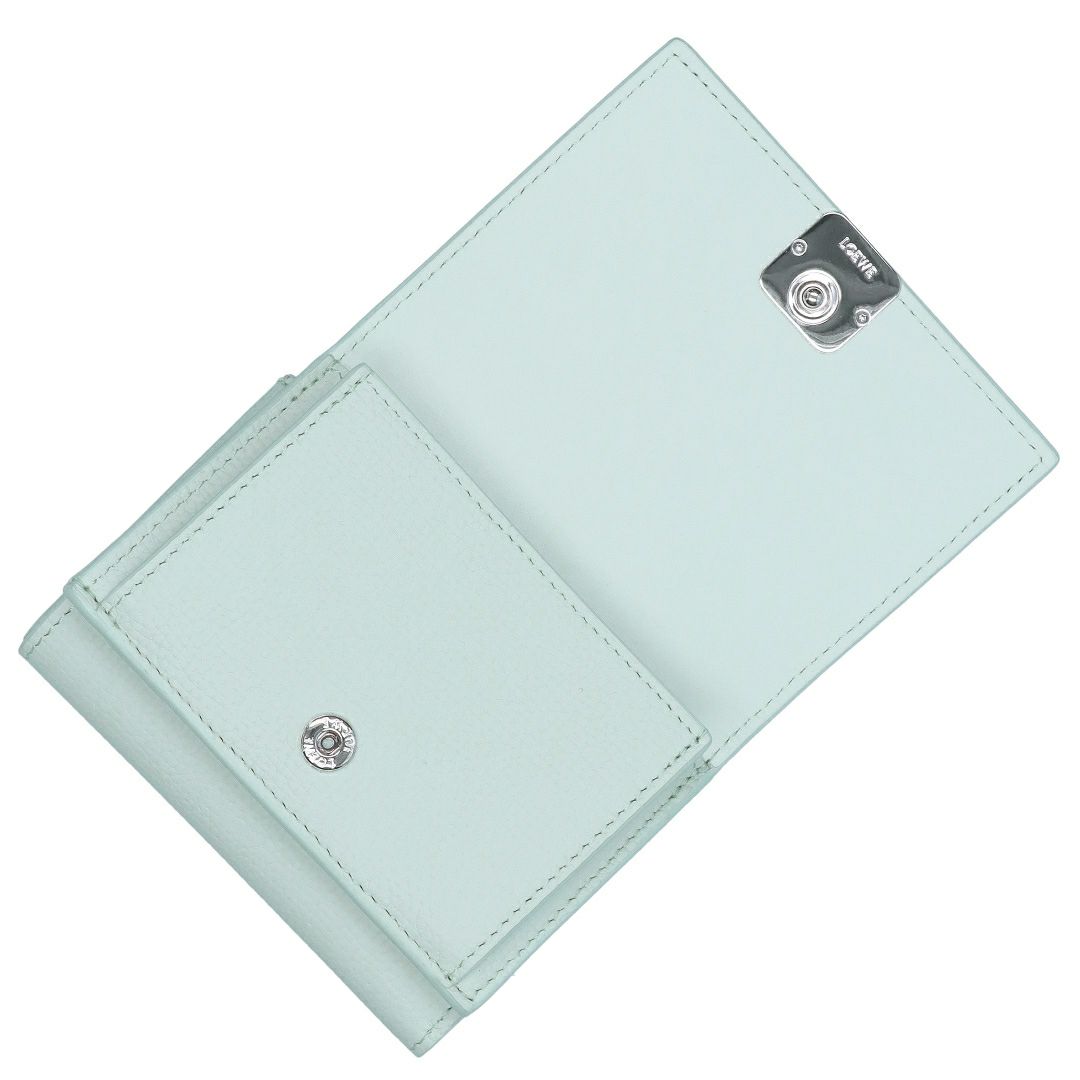 ロエベ LOEWE 折財布 3つ折り財布 C821TR2X16 3053 FROZEN アナグラム トライフォールド ウォレット 【お取り寄せ】