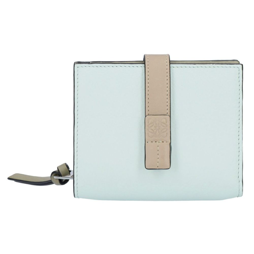 ロエベ LOEWE 折財布 二つ折り財布 C660Z41X02 6874 FROZEN/CLAY コンパクト ジップウォレット 【お取り寄せ】