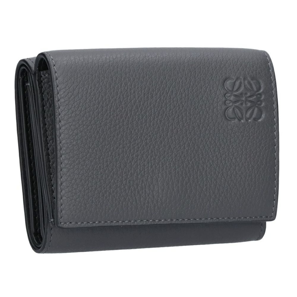 ロエベ LOEWE 折財布 三つ折り財布 トライフォールド ウォレット C660TR2X04 1110 GRIS PERLE/PEARL GREY 【お取り寄せ】