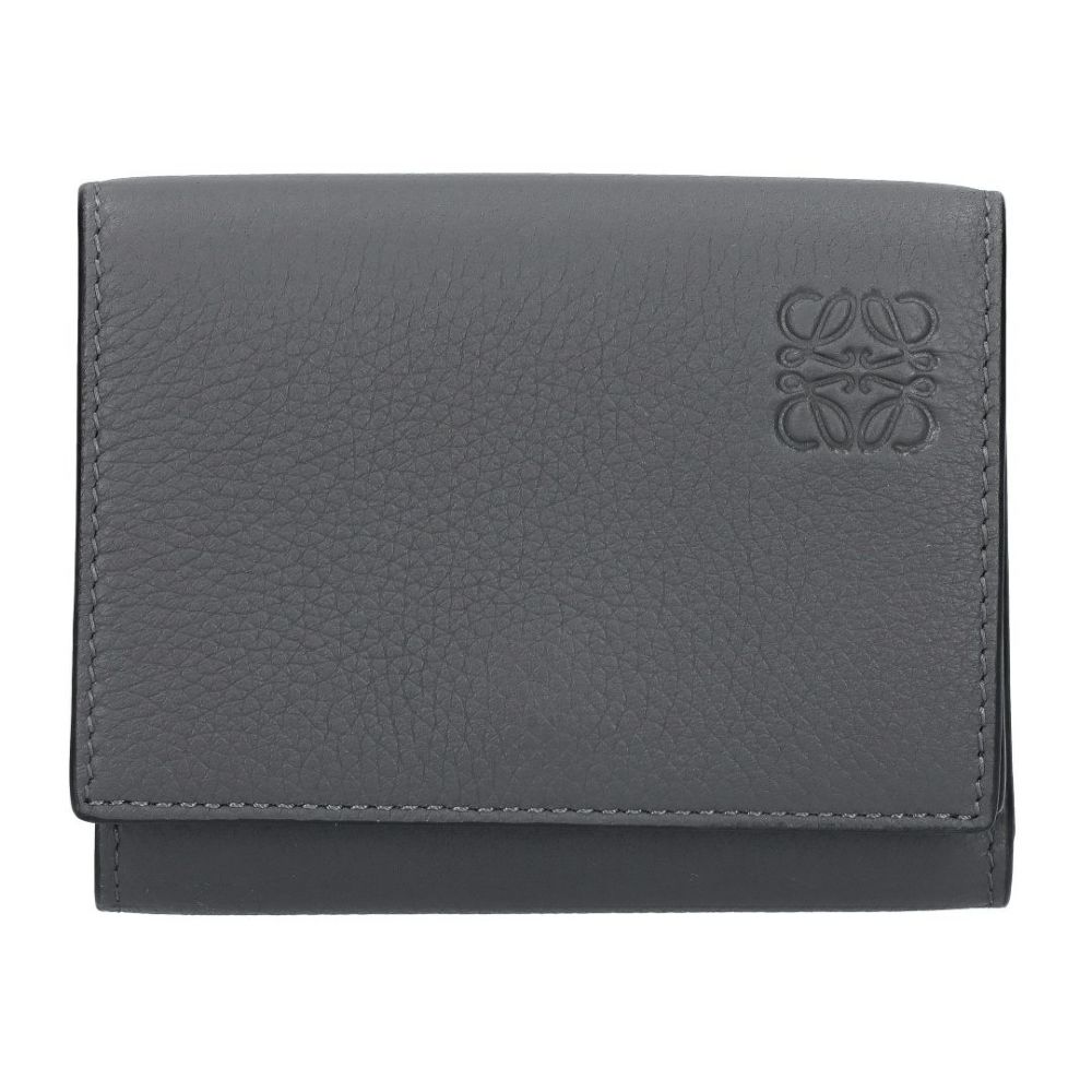 ロエベ LOEWE 折財布 三つ折り財布 トライフォールド ウォレット C660TR2X04 1110 GRIS PERLE/PEARL GREY 【お取り寄せ】