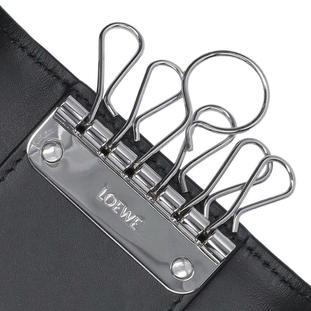 ロエベ LOEWE キーケース アナグラム キーケース C821K92X01 1100 BLACK 【お取り寄せ】