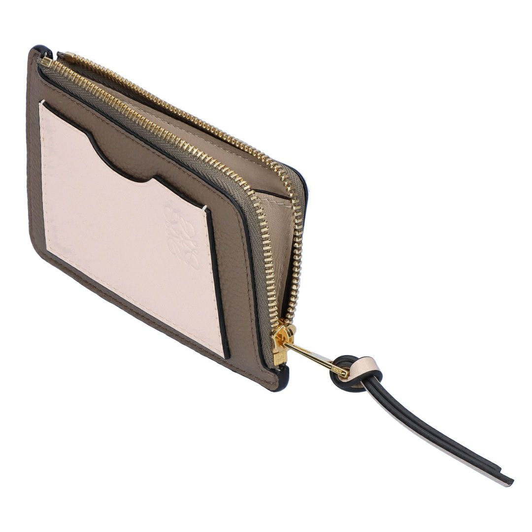 ロエベ LOEWE コインケース カードケース コインカードホルダー C660Z40X07 6397 TAUPE/TALC 小銭入れ フラグメントケース 【お取り寄せ】