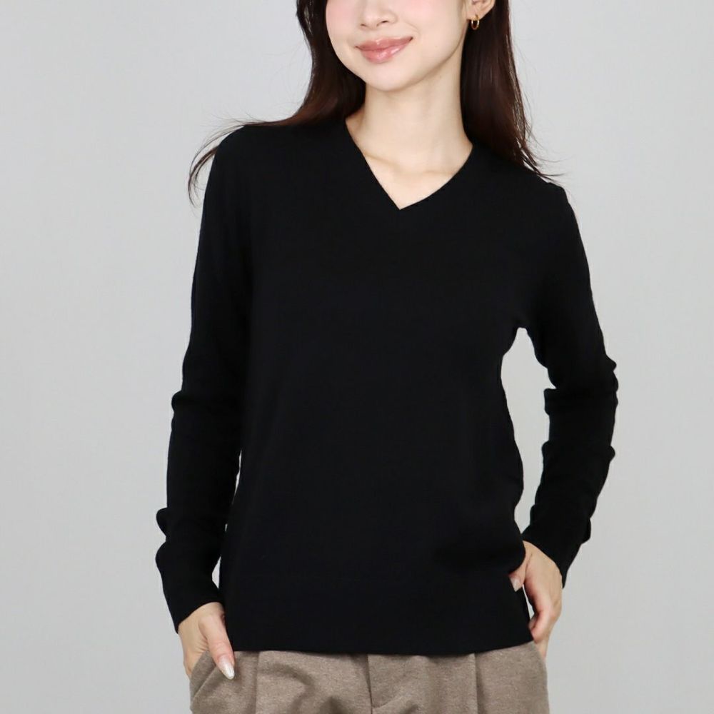 エス マックスマーラ S MAX MARA レディース ウールクルーネックニット IDONEO 2529366081 008 NERO