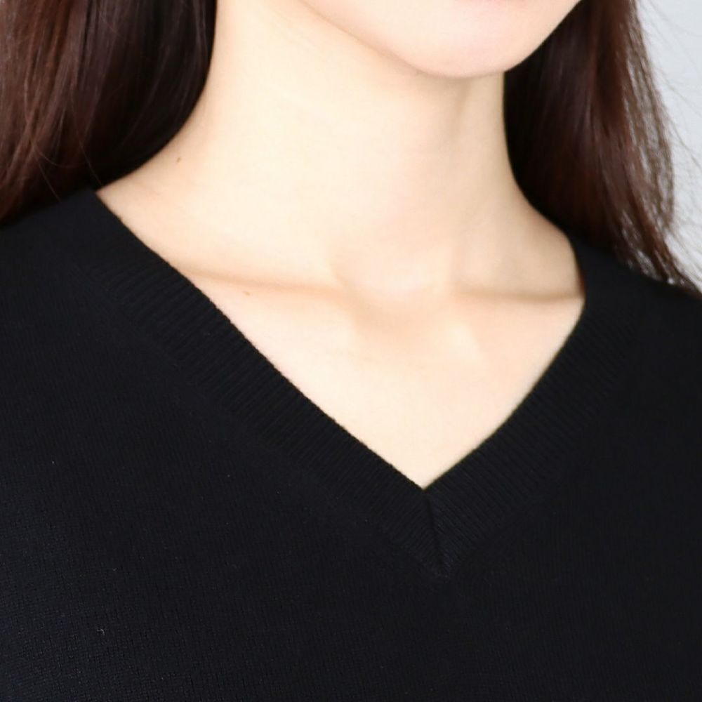 エス マックスマーラ S MAX MARA レディース ウールクルーネックニット IDONEO 2529366081 008 NERO