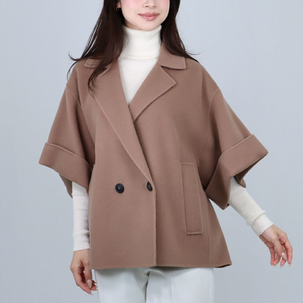 マックスマーラウィークエンド MAXMARA WEEKEND レディース ウールコート ショートコート PERA 2525086021 087 MARRON GLACE