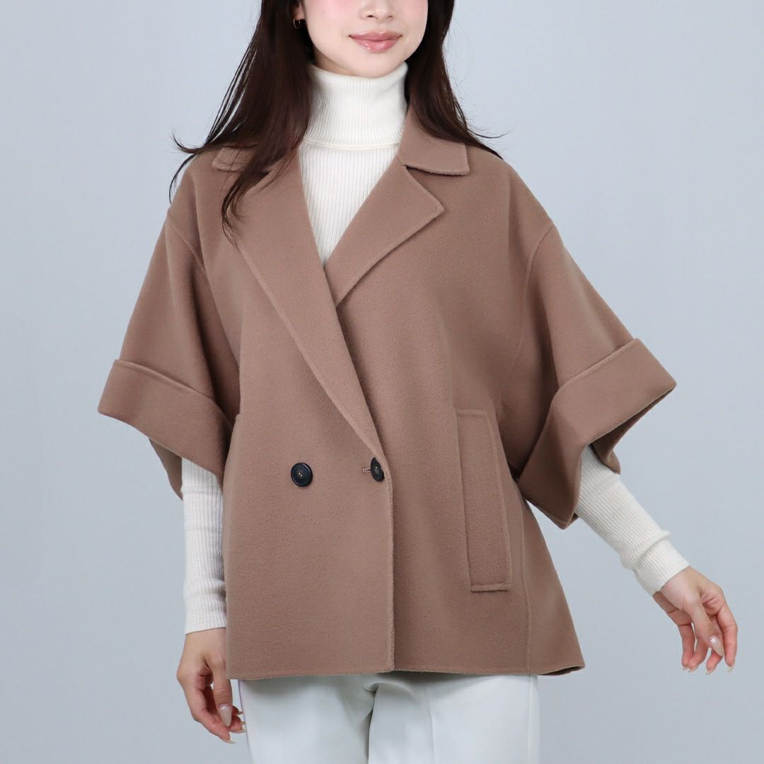 マックスマーラウィークエンド MAXMARA WEEKEND レディース ウールコート ショートコート PERA 2525086021 087 MARRON GLACE