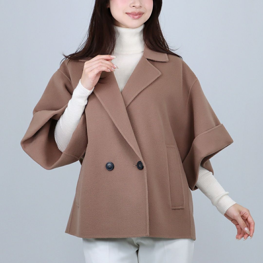 マックスマーラウィークエンド MAXMARA WEEKEND レディース ウールコート ショートコート PERA 2525086021 087 MARRON GLACE