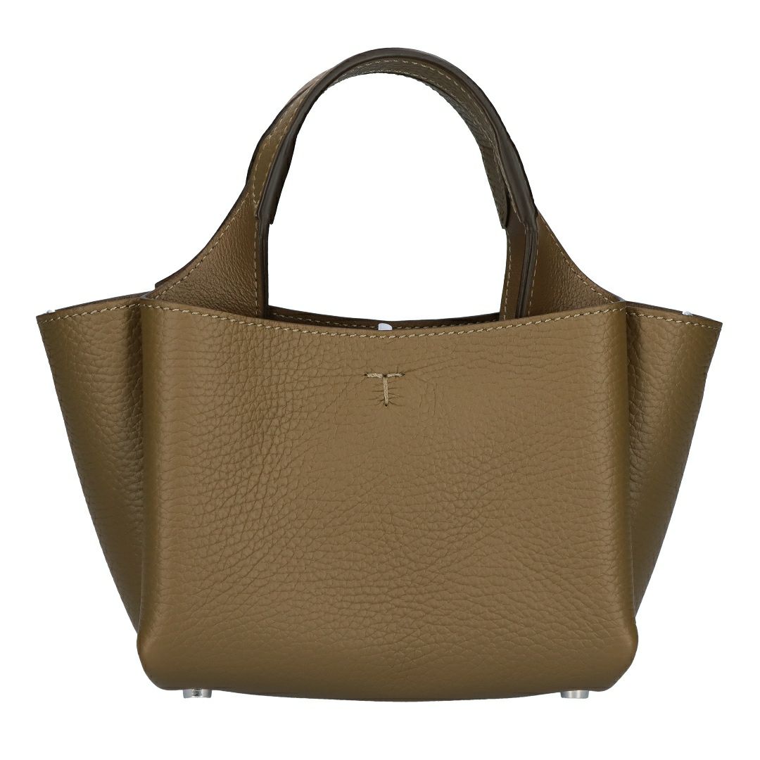 トッズ TODS 2WAYバッグレザー バッグ マイクロ Tタイムレス XBWAPAFL000 QRI 3L26 DARK BROWN