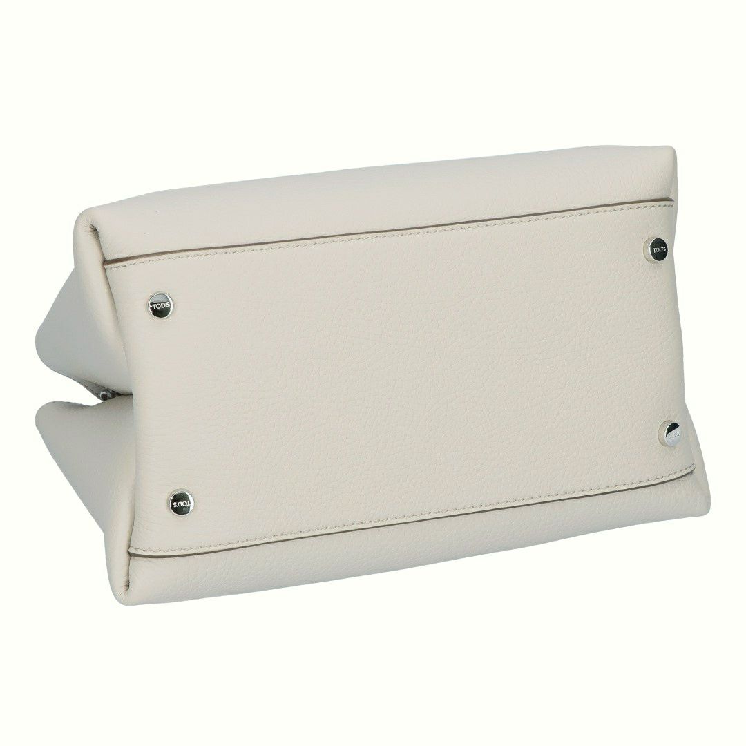 トッズ TODS 2WAYバッグレザー バッグ マイクロ Tタイムレス XBWAPAEL000 QRI 9O22 IVORY