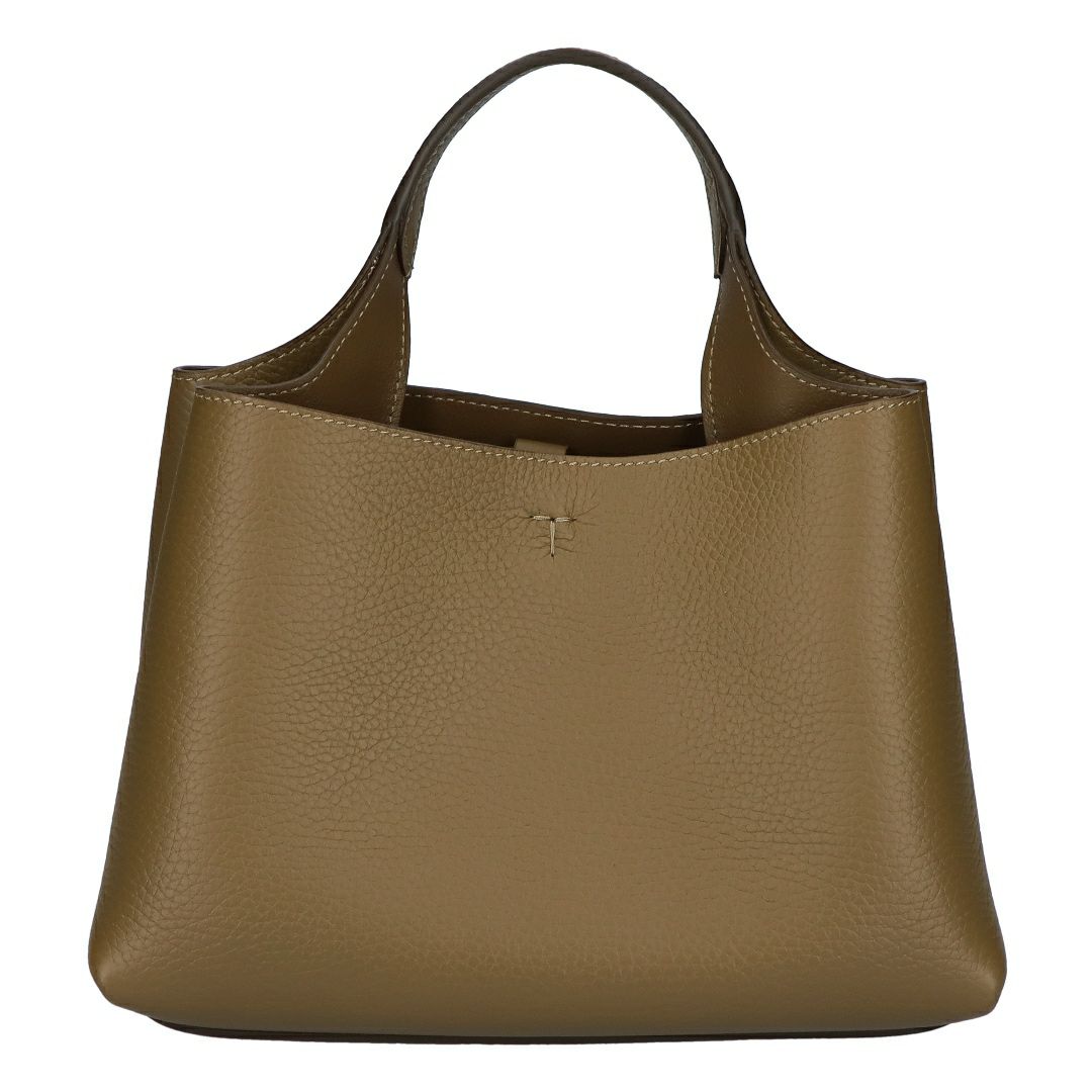 トッズ TODS 2WAYバッグ レザー バッグ マイクロ Tタイムレス XBWAPAEL000 QRI 3L26 DARK BROWN