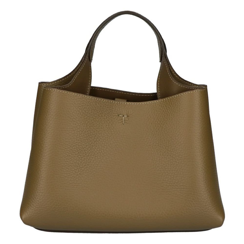 トッズ TODS 2WAYバッグ レザー バッグ マイクロ Tタイムレス XBWAPAEL000 QRI 3L26 DARK BROWN