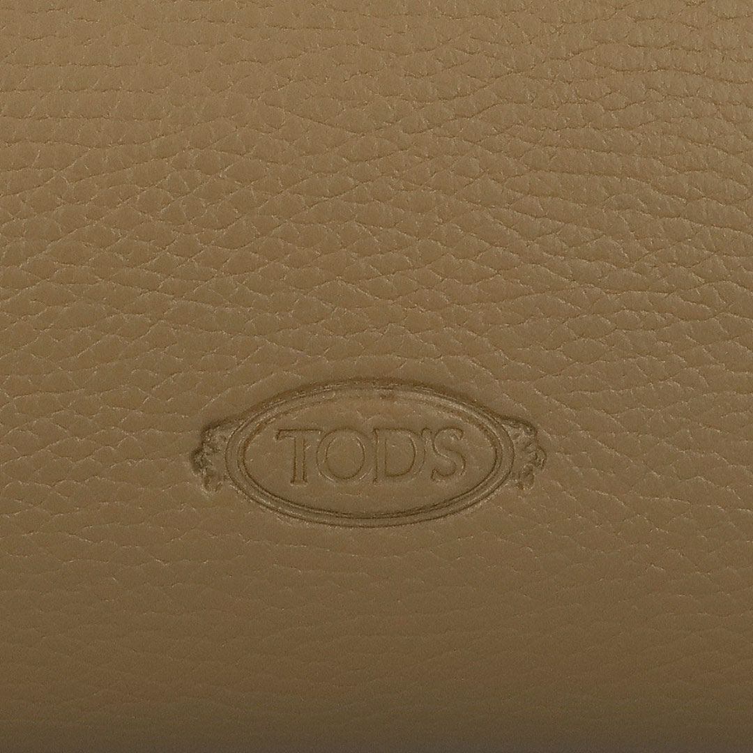 トッズ TODS 2WAYバッグ レザー バッグ マイクロ Tタイムレス XBWAPAEL000 QRI 3L26 DARK BROWN