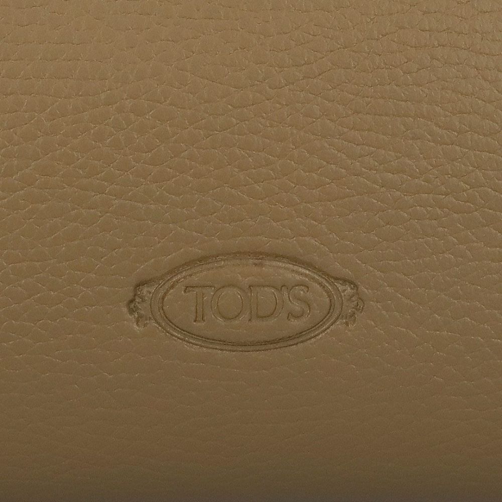トッズ TODS 2WAYバッグ レザー バッグ マイクロ Tタイムレス XBWAPAEL000 QRI 3L26 DARK BROWN