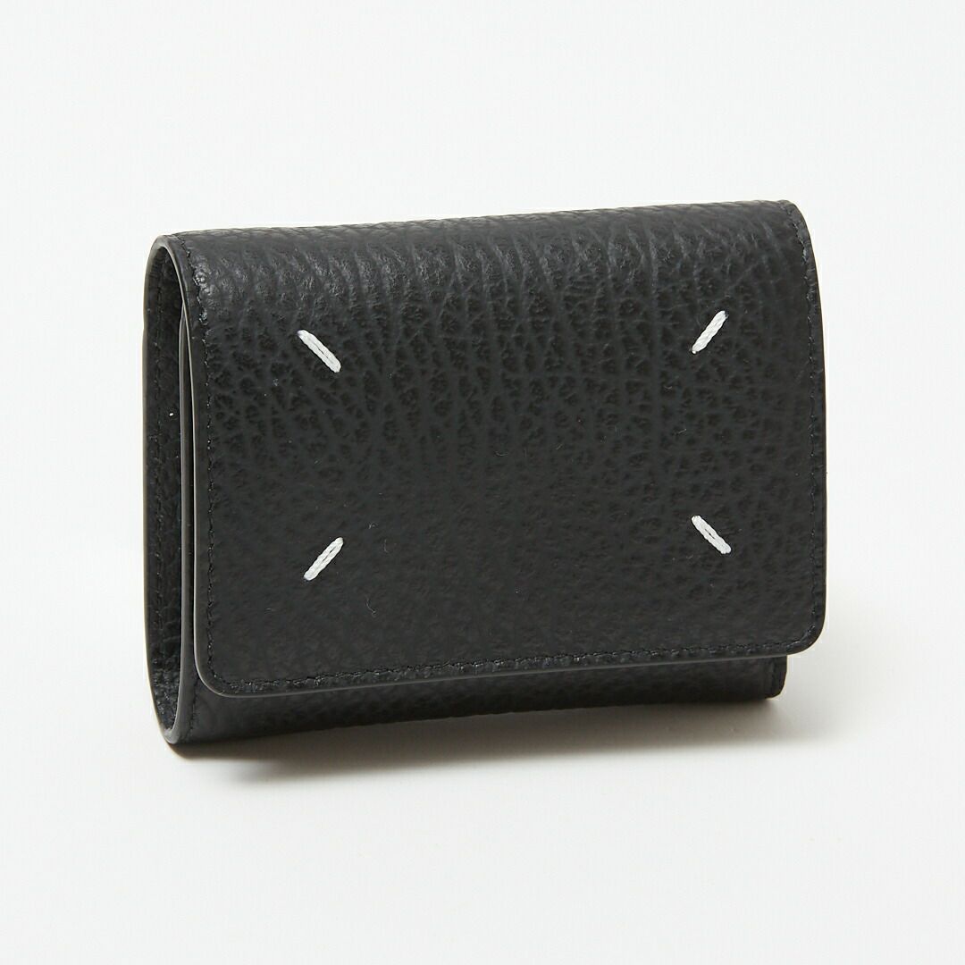 メゾンマルジェラ MAISON MARGIELA 折財布 SA3UI0010 P4455 ブラック(T8013 BLACK) レザーエンベロープウォレット