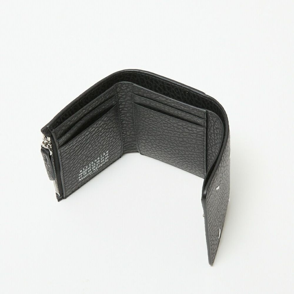 メゾンマルジェラ MAISON MARGIELA 折財布 SA3UI0010 P4455 ブラック(T8013 BLACK) レザーエンベロープウォレット
