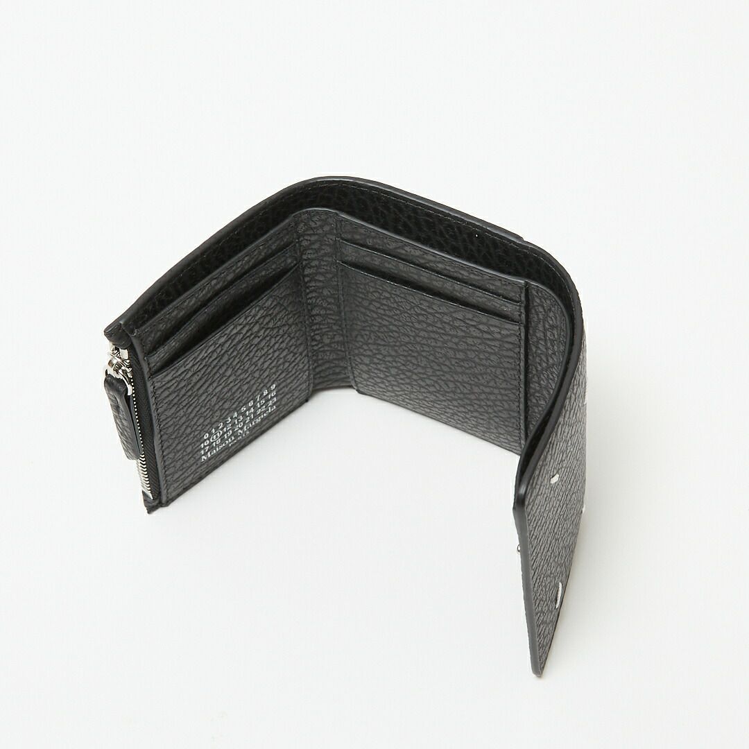 メゾンマルジェラ MAISON MARGIELA 折財布 SA3UI0010 P4455 ブラック(T8013 BLACK) レザーエンベロープウォレット