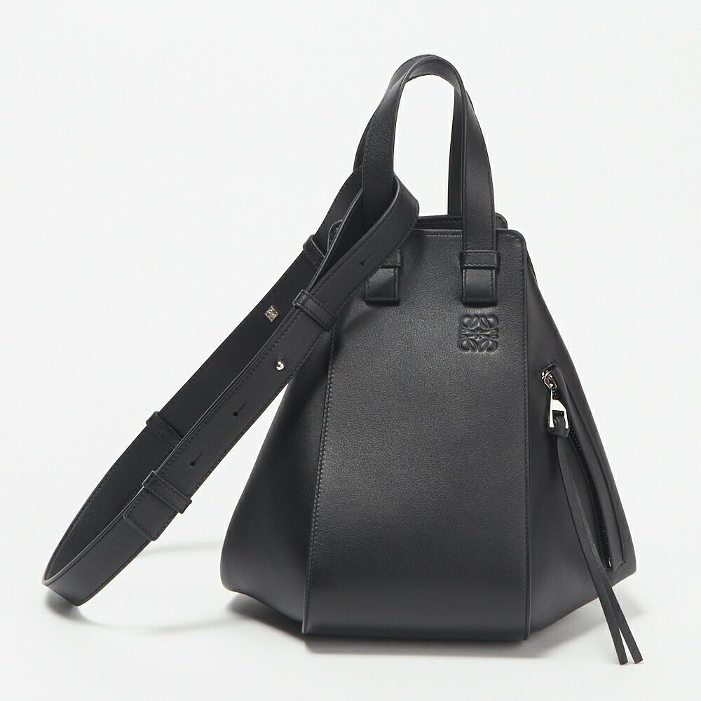ロエベ LOEWE 2WAYバッグ 【ハンモック：HAMMOCK】 スモール 387 30 S35 ブラック(1100/BLACK)