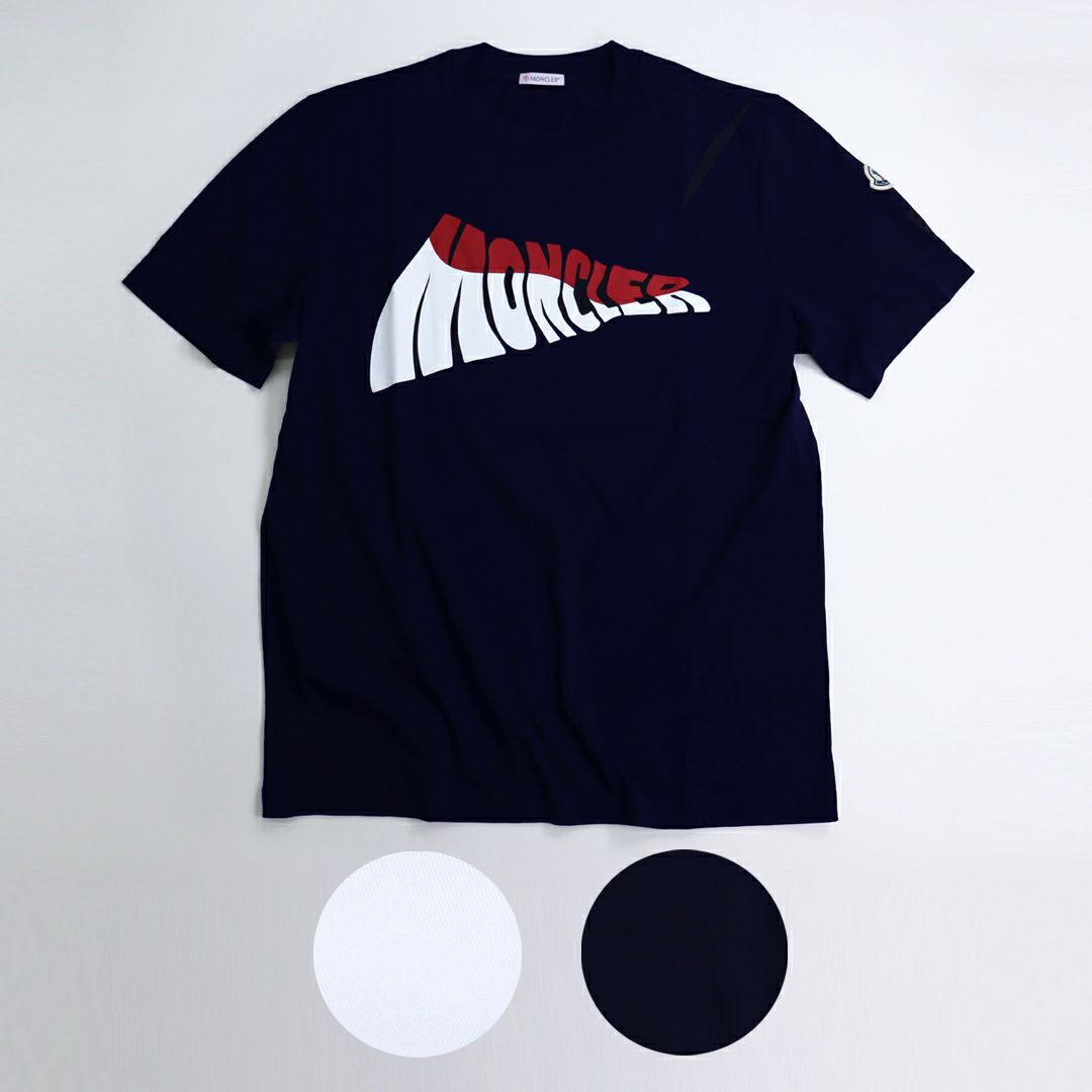 モンクレール MONCLER メンズ 半袖 Tシャツ 8C00058 89A17 クルーネック ロゴ