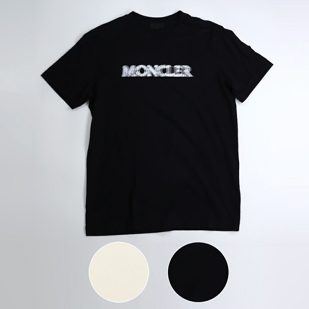 モンクレール MONCLER メンズ 半袖 Tシャツ 8C00005 89A17 クルーネック ロゴ