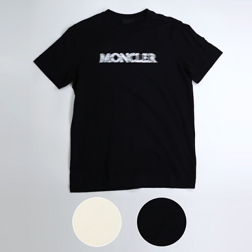 モンクレール MONCLER メンズ 半袖 Tシャツ 8C00005 89A17 クルーネック ロゴ