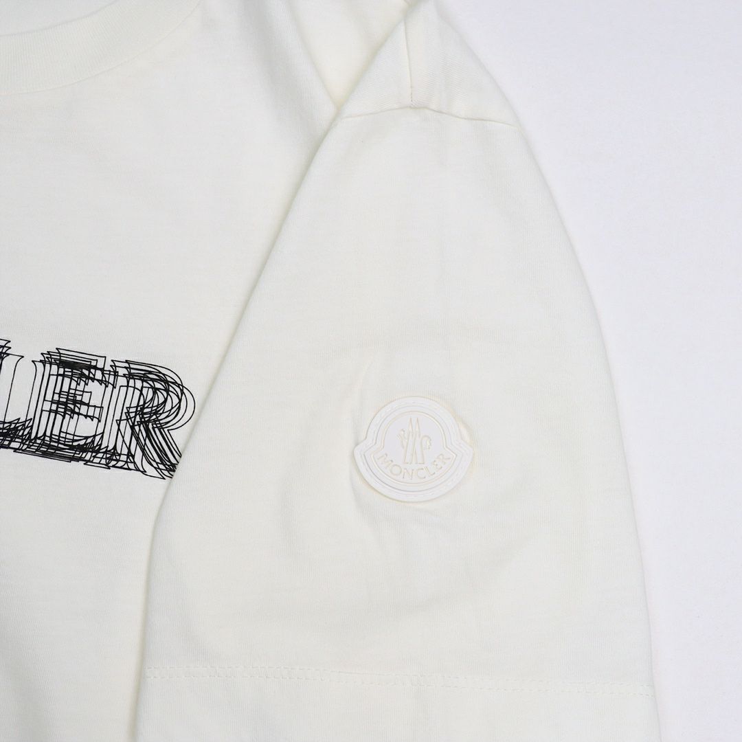 モンクレール MONCLER メンズ 半袖 Tシャツ 8C00005 89A17 クルーネック ロゴ