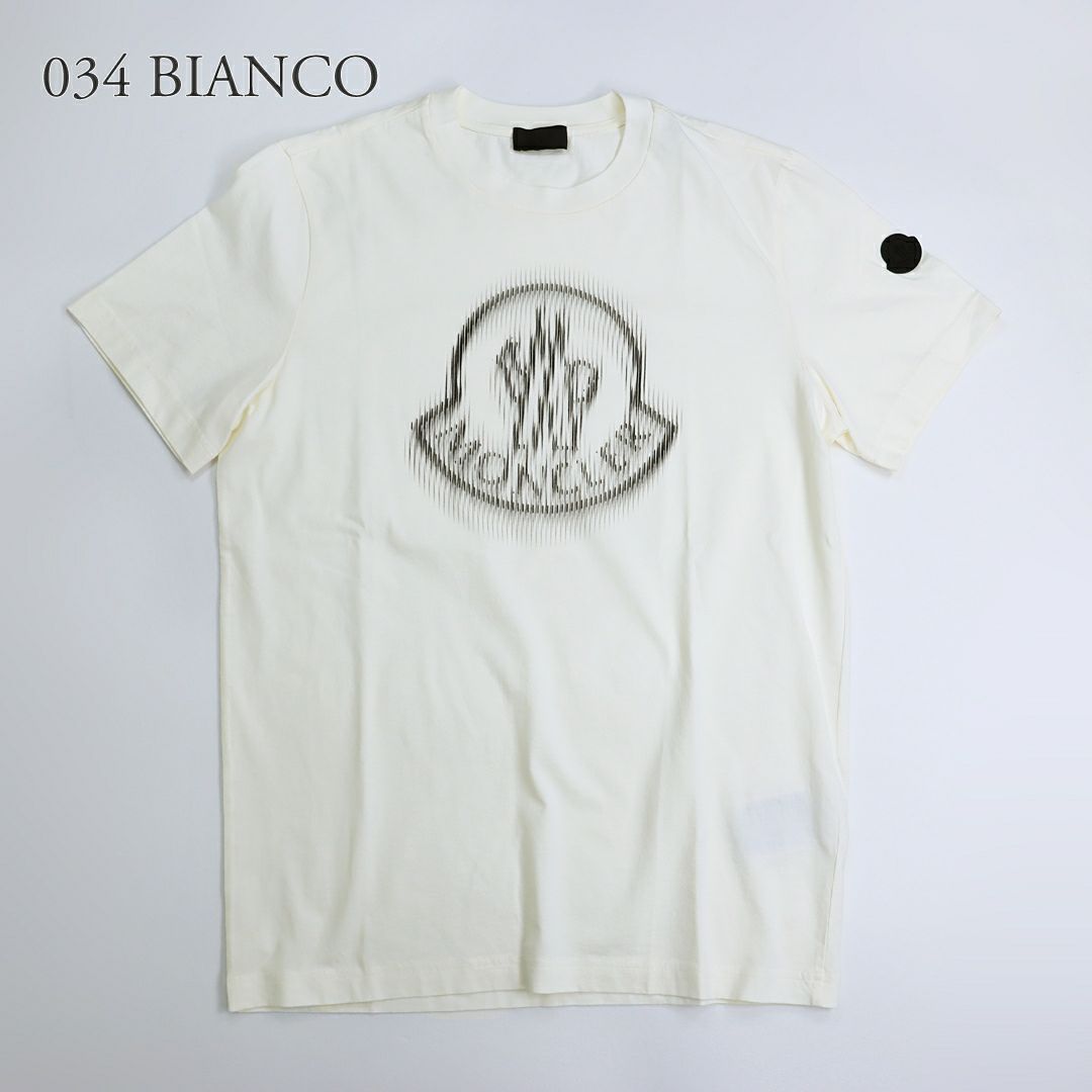 モンクレール MONCLER メンズ 半袖 Tシャツ 8C00004 89A17 クルーネック ロゴ