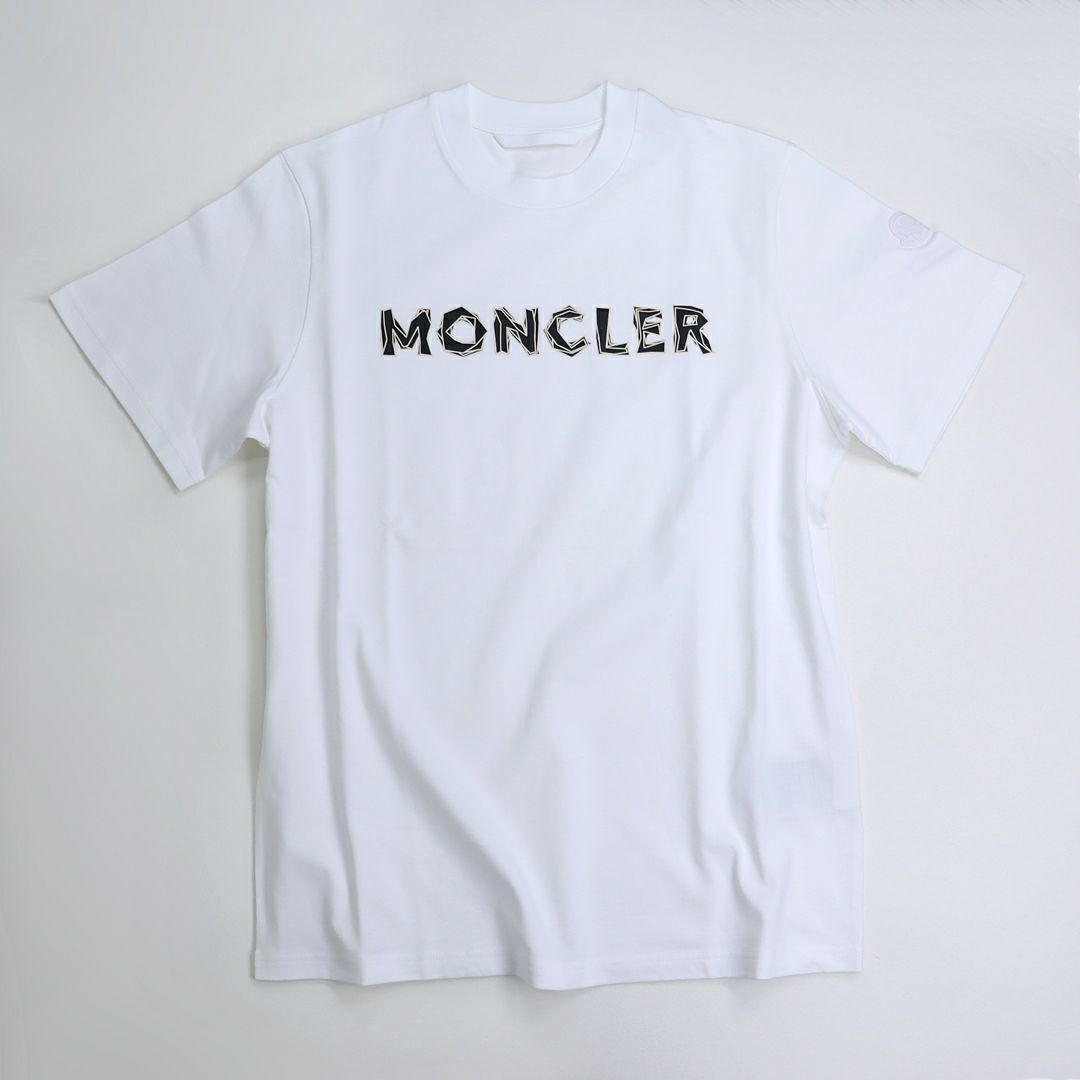 モンクレール MONCLER メンズ 半袖 Tシャツ 8C00052 89AJS クルーネック ロゴ