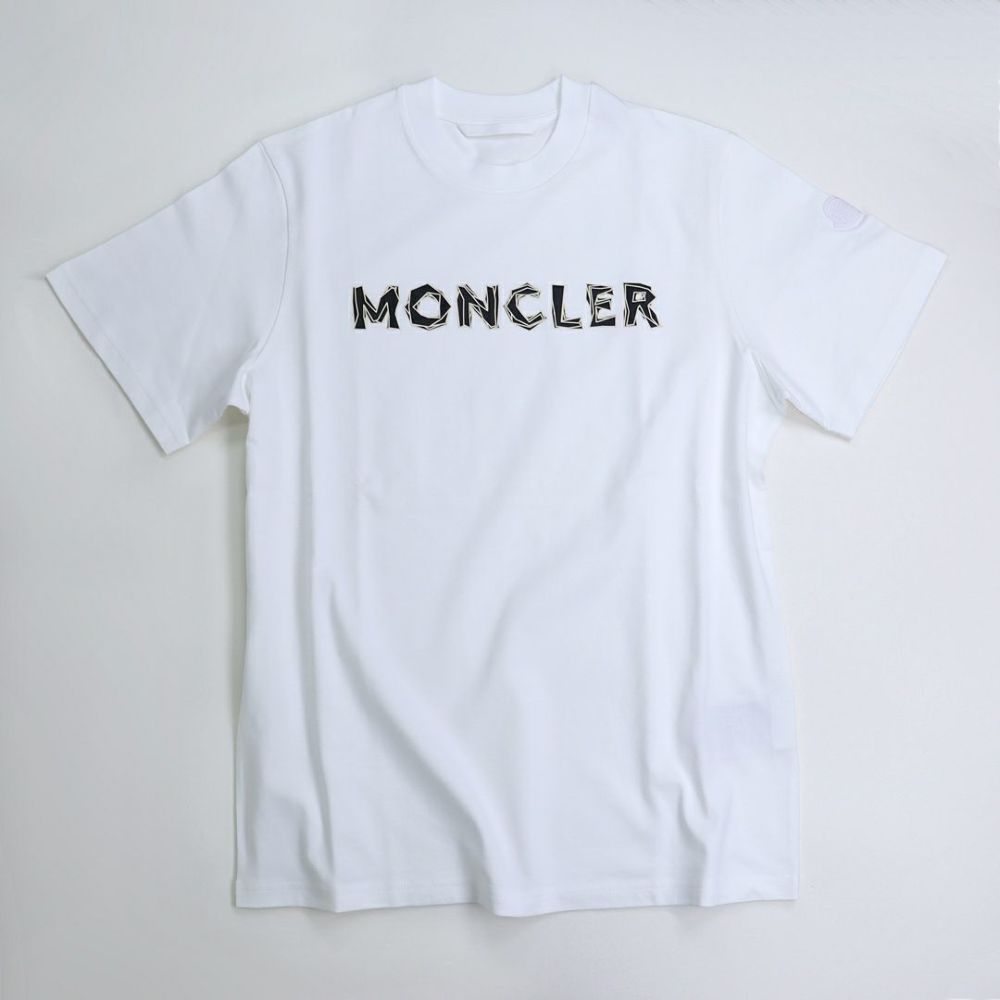 モンクレール MONCLER メンズ 半袖 Tシャツ 8C00052 89AJS クルーネック ロゴ