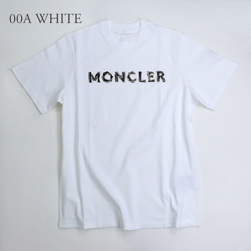 モンクレール MONCLER メンズ 半袖 Tシャツ 8C00052 89AJS クルーネック ロゴ