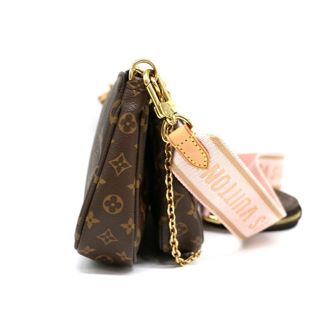【リユース品】 ルイヴィトン LOUIS VUITTON バッグ 2WAYバッグ ミュルティ ポシェット アクセソワール M44840 ブラウン系/ピンク 【お取り寄せ】