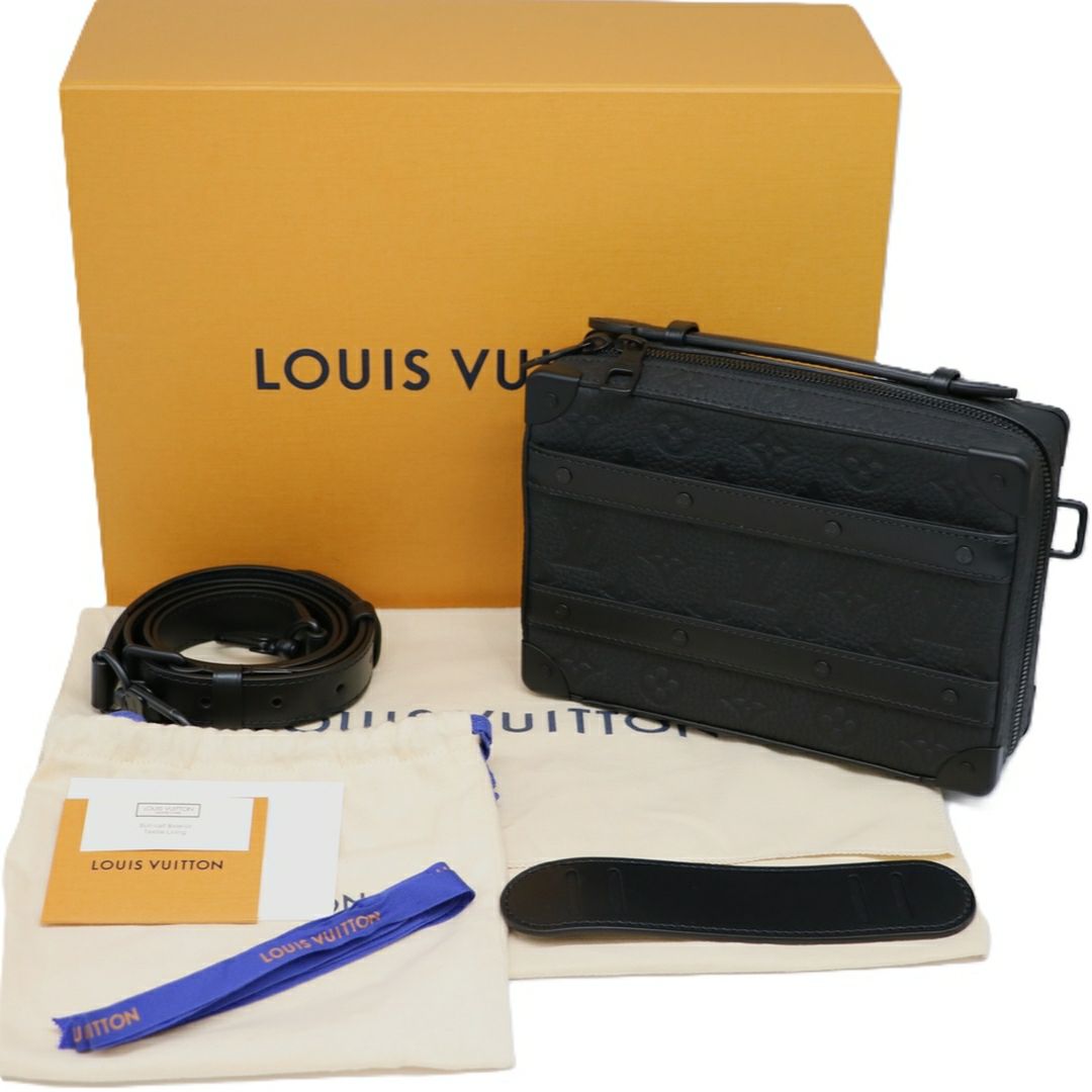 【リユース品】 ルイヴィトン LOUIS VUITTON バッグ ショルダーバッグ ソフトトランク M59163 ノワール/ブラック系 【お取り寄せ】