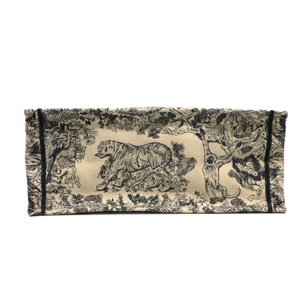 【リユース品】 ディオール DIOR バッグ トートバッグ ブックトート　ラージ ブラック/ホワイト 【お取り寄せ】