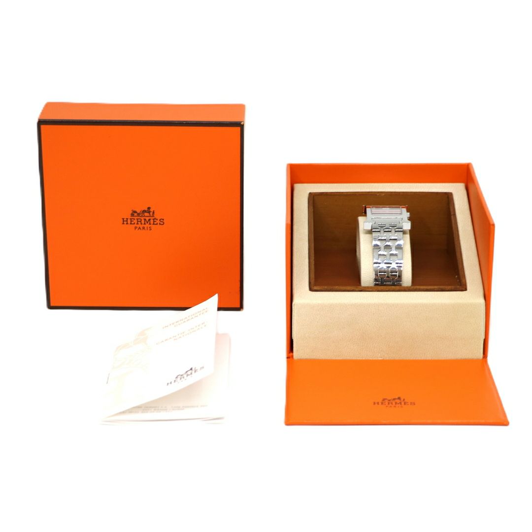 【リユース品】 エルメス HERMES 腕時計 レディースウォッチ Hウォッチ HH1.210 文字盤：ブラック 【お取り寄せ】