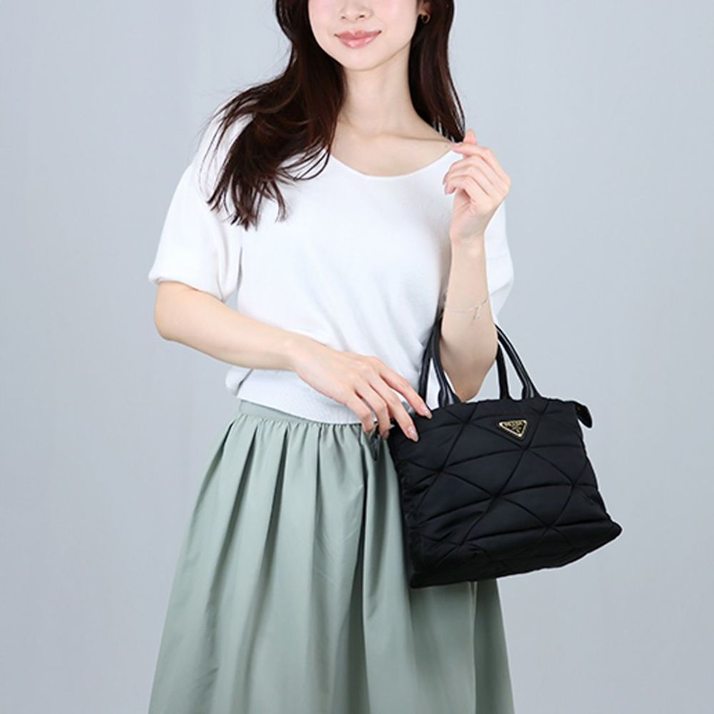 プラダ PRADA 2WAYバッグ Re-Nylon 1BG373 RDJN B9M F0632 NERO1 【お取り寄せ】