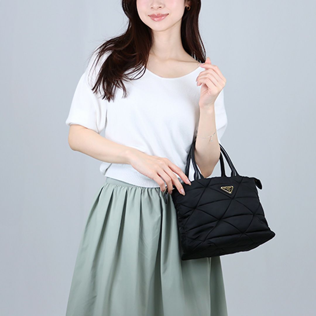 プラダ PRADA 2WAYバッグ Re-Nylon 1BG373 RDJN B9M F0632 NERO1 【お取り寄せ】